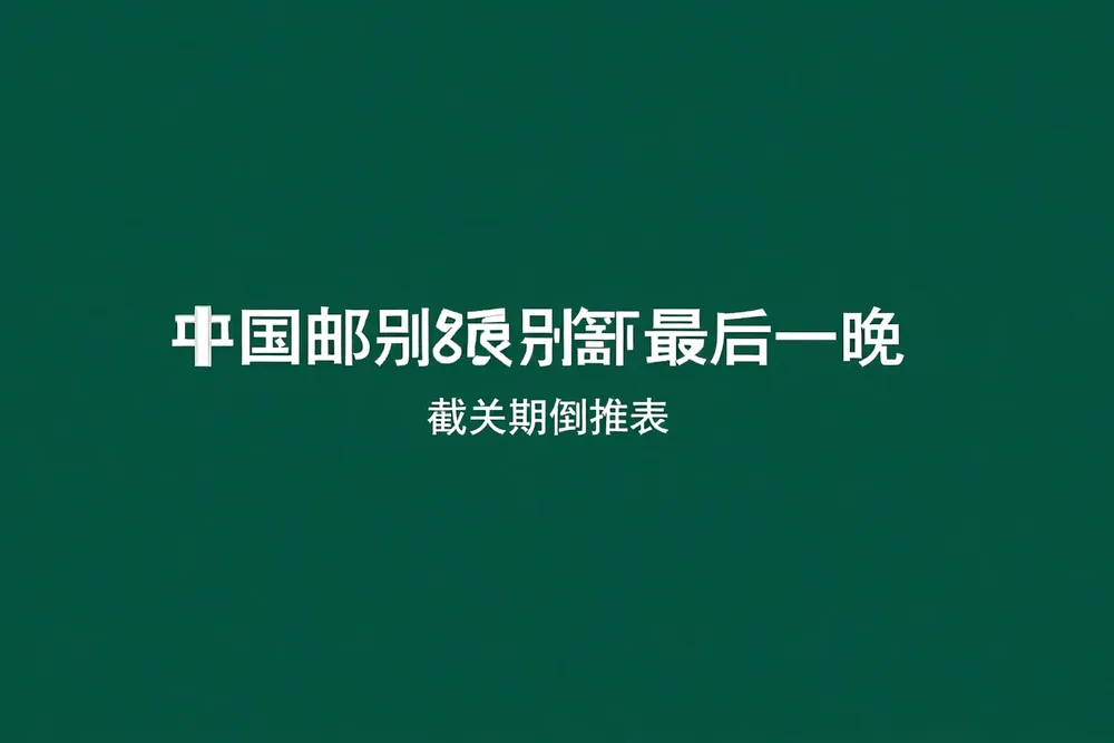 工厂赶船期总在最后一晚？截关期倒推表，从交货日往前排